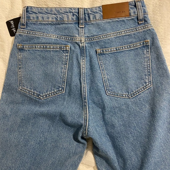 Nasty Gal Flare Jeans with Slit - Picture 3 of 3